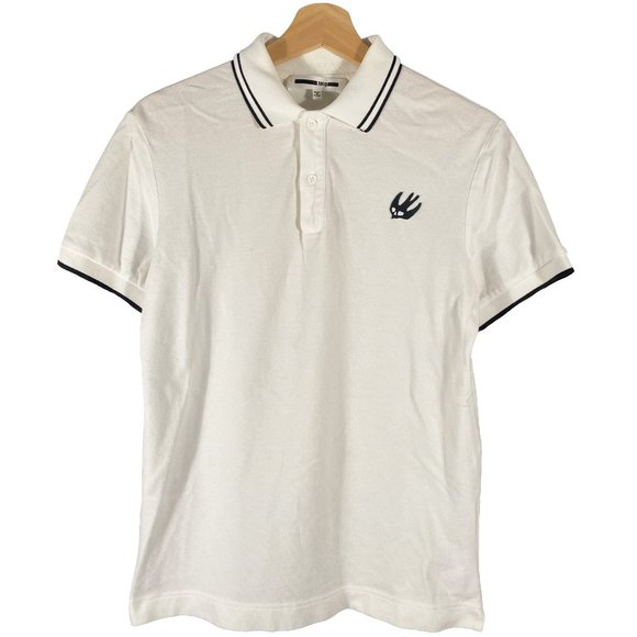 McQ BY Alexander McQueen Tipped Swallow Polo - Picture 1 of 7